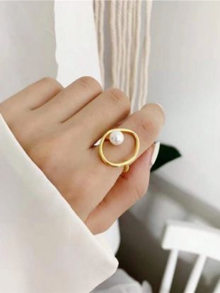 Immagine di Anello con perla