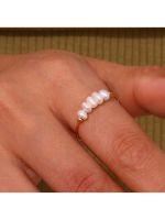 Immagine di Anello con perline