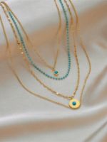 Immagine di Set collane con pietra turchese