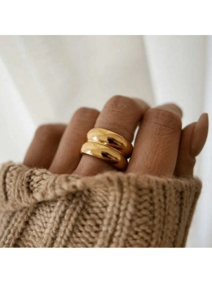 Immagine di Anello doppia fascia