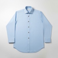 Immagine di Camicia in cotone azzurra 